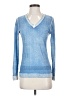 Kokun Blue Long Sleeve Top Size S - photo 1