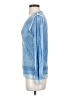 Kokun Blue Long Sleeve Top Size S - photo 5