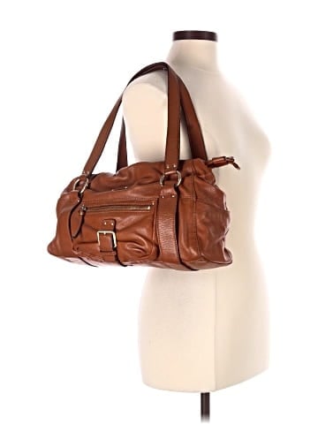 MICHAEL Michael Kors Leather Shoulder Bag (view 2)