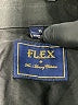 Flex Solid Black Long Sleeve Button-Down Shirt Size XL - photo 7