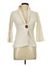 White + Warren 100% Cotton Ivory Cardigan Size M - photo 1
