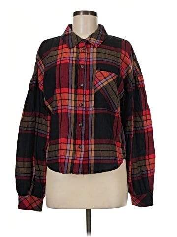 Sanctuary Long Sleeve Button-Down Shirt (view 1)