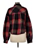 Sanctuary Plaid Red Long Sleeve Button-Down Shirt Size M - photo 2