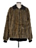 River Island Brown Faux Fur Jacket Size M - photo 1