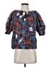 Ulla Johnson 100% Cotton Blue 3/4 Sleeve Blouse Size 0 - photo 1