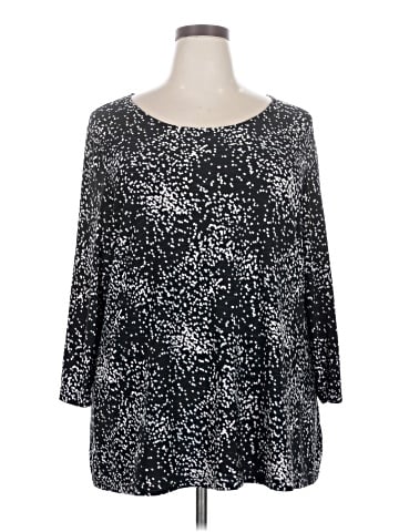 Croft & Barrow 3/4 Sleeve Top (view 1)