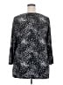Croft & Barrow Silver 3/4 Sleeve Top Size 2X - photo 2