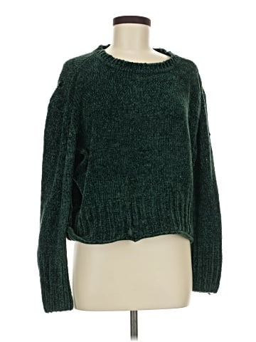 Aqua Pullover Sweater (view 1)