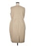 Talbots Solid Tan Cocktail Dress Size 18 - photo 2