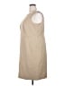Talbots Solid Tan Cocktail Dress Size 18 - photo 5