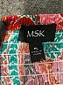 MSK 100% Rayon Paisley Red Casual Dress Size L (petite) - photo 7