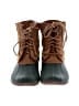 Sperry Top Sider Green Rain Boots Size 8 - photo 2