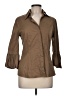 BCBGMAXAZRIA Brown 3/4 Sleeve Button-Down Shirt Size M - photo 1