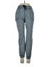 Soybu Stripes Blue Casual Pants Size XS - photo 1
