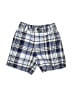 Janie and Jack 100% Cotton Plaid Blue Shorts Size 6-12 mo - photo 1