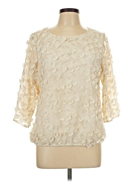 Beige By Eci 3/4 Sleeve Blouse