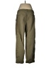 Zara Solid Green Cargo Pants Size 00 - photo 2