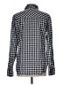 Aqua Checkered-gingham Blue Long Sleeve Button-Down Shirt Size 10 - photo 2