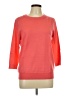 J.Crew 100% Merino Wool Orange Wool Pullover Sweater Size L - photo 1