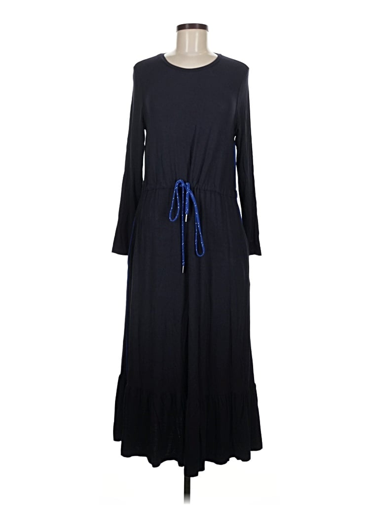 Pre-owned Saint + Sofia Casual Dress In Black