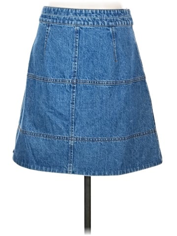 Tanya Taylor Denim Skirt (view 2)