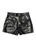 Zara Metallic Black Shorts Size S - photo 2