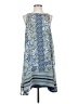 Max Studio 100% Polyester Paisley Blue Casual Dress Size S - photo 1