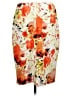 Jones Studio Floral Orange Casual Skirt Size 10 - photo 2