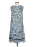 Max Studio 100% Polyester Paisley Blue Casual Dress Size S - photo 2