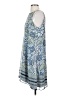 Max Studio 100% Polyester Paisley Blue Casual Dress Size S - photo 5