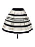 Bebe Stripes Ivory Formal Skirt Size S - photo 1