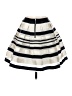 Bebe Stripes Ivory Formal Skirt Size S - photo 2