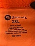 Assorted Brands 100% Polyester Color Block Orange Athletic Shorts Size 2X - photo 3