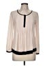 Spense Ivory Long Sleeve Blouse Size M (petite) - photo 1