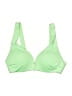 H&M Solid Green Swimsuit Top Size 8 - photo 1