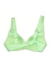 H&M Solid Green Swimsuit Top Size 8 - photo 2