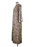 Assorted Brands Paisley Gray Casual Dress Size L - photo 5