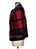 Hampshire Studio 100% Acrylic Plaid Red Cardigan Size L - photo 5