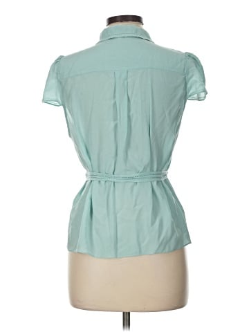 Alice + Olivia Short Sleeve Silk Top (view 2)