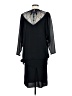 Casadei 100% Polyester Black Cocktail Dress Size 6 - photo 2