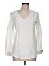 Made With Love White Long Sleeve Blouse Size M - photo 1
