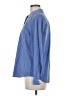 Talbots 100% Cotton Blue Long Sleeve Button-Down Shirt Size M - photo 5
