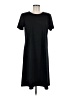 Susan Graver Solid Black Casual Dress Size M - photo 1