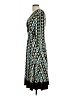Studio 1 Print Teal Casual Dress Size 12 - photo 5