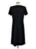 Susan Graver Solid Black Casual Dress Size M - photo 2