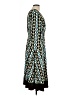 Studio 1 Print Teal Casual Dress Size 12 - photo 4