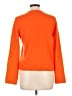 Aqua 100% Cashmere Orange Cashmere Pullover Sweater Size L - photo 2