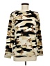 Denim & Co Camo Gold Sweatshirt Size M - photo 1