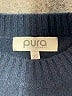 Pura Cashmere Color Block Blue Pullover Sweater Size XS - photo 7