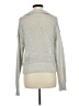 Marled by Reunited Metallic Silver Pullover Sweater Size M - photo 2